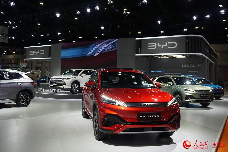 第44屆曼谷國(guó)際車(chē)展開(kāi)幕。冷江濤攝