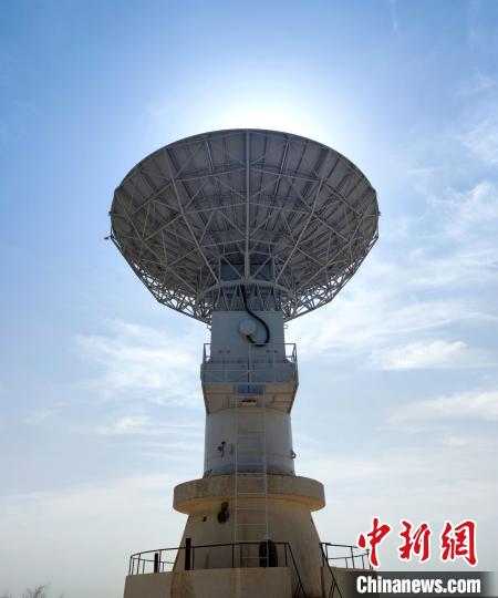 中國電科研制的測控系統(tǒng)?！≈袊娍?供圖