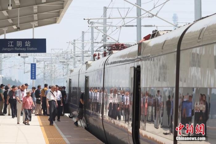 資料圖：高鐵列車。<a target='_blank' href='/'><p  align=