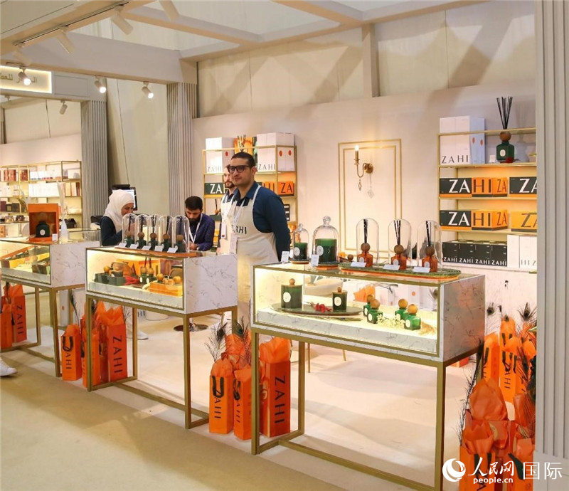 展會(huì)場景。人民網(wǎng) 塔里克·易卜拉欣攝