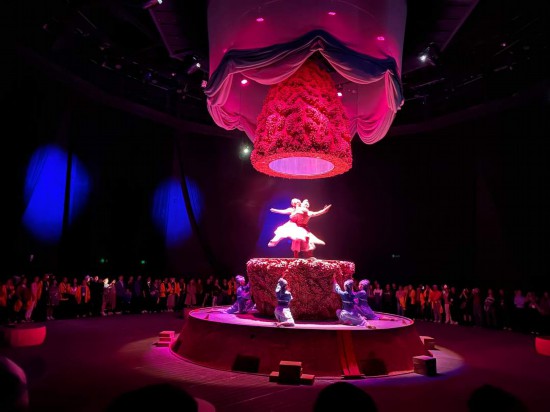 　　《天釀》演出場景。本報記者劉書文攝