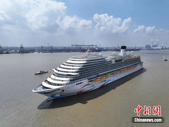 外高橋造船供圖。