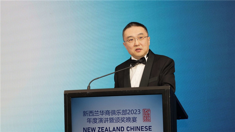 中國駐新西蘭大使王小龍。攝影：張凱