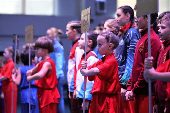 2023年俄羅斯杯暨全俄武術(shù)錦標賽開幕式現(xiàn)場。駐俄羅斯大使館供圖