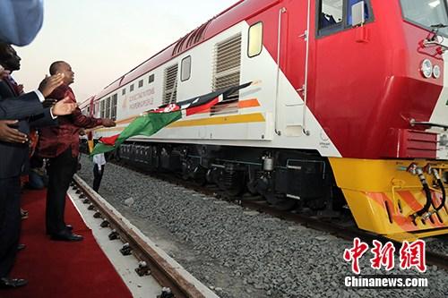 圖為2017年5月31日，蒙內(nèi)鐵路成功開通。<a target='_blank' href='/'><p  align=