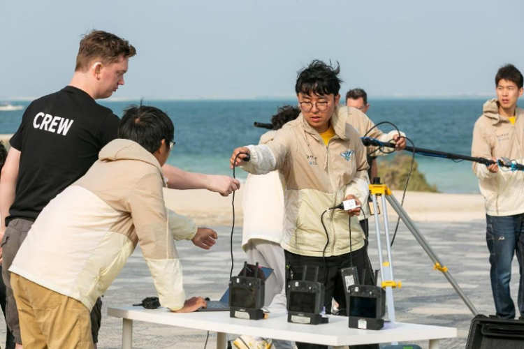 飛鷹隊在比賽中。主辦方供圖