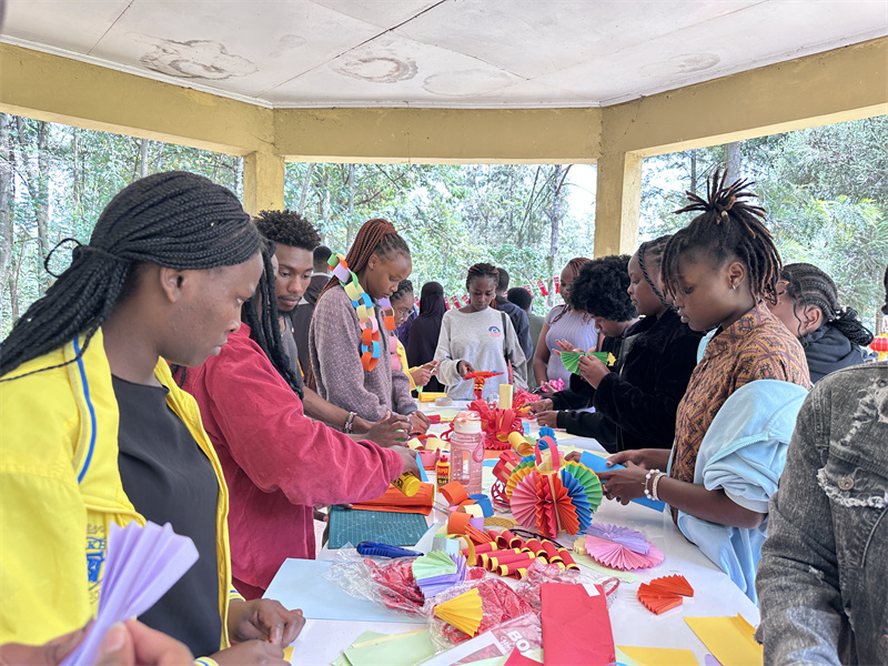 活動(dòng)現(xiàn)場(chǎng)?？夏醽啺８耦D大學(xué)孔子學(xué)院供圖