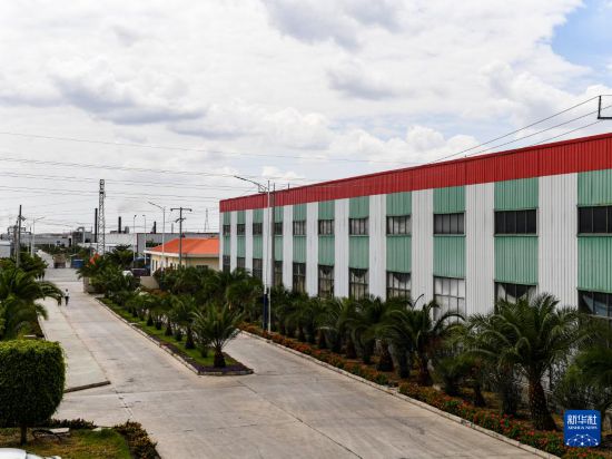 這是2024年2月16日在埃塞俄比亞杜凱姆市拍攝的東方工業(yè)園。 新華社記者 李亞輝 攝