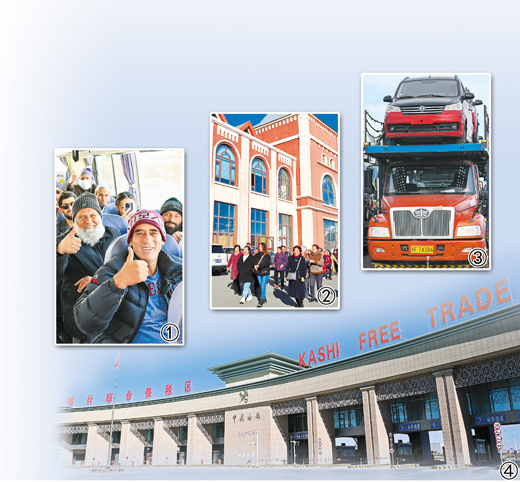 口岸繁榮，新疆成為開放前沿