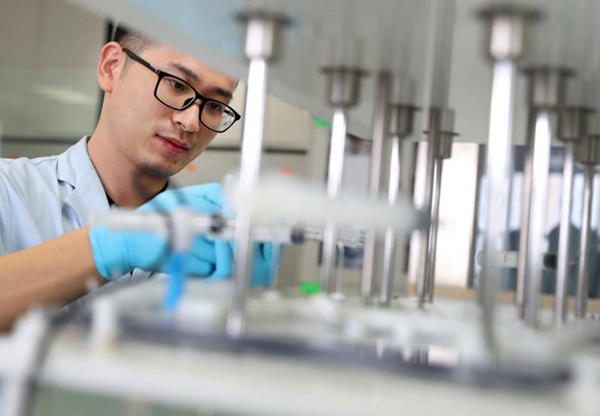 藥物研制實(shí)驗(yàn)環(huán)節(jié)。受訪者供圖