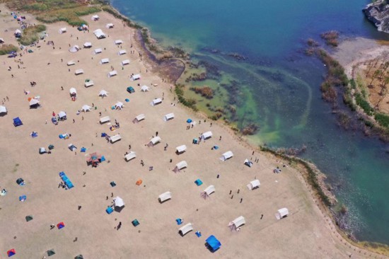 連云港劉志洲山體育公園。陳涵瑜攝