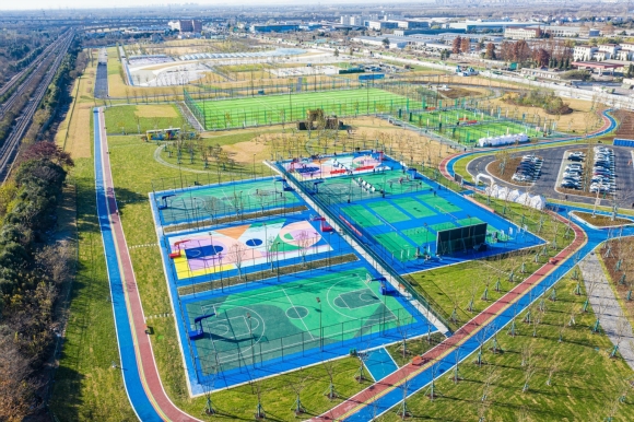 南京北站樞紐經(jīng)濟(jì)區(qū)環(huán)境整治項(xiàng)目一期。江北新區(qū)樞紐供圖