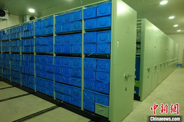 圖為國家農(nóng)作物種質(zhì)資源復份庫(西寧)?！∏嗪Ｊ∞r(nóng)業(yè)農(nóng)村廳供圖