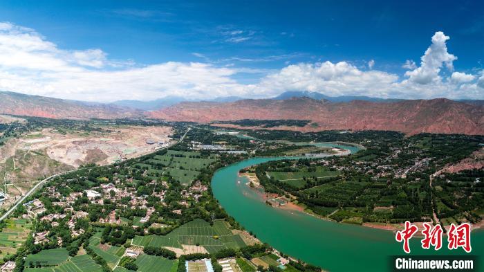 圖為青海黃河流域。(資料圖) 李玉峰 攝