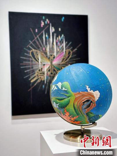 展覽現(xiàn)場(chǎng)?！□囆g(shù)中心 供圖