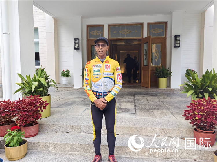 9月6日，卡里姆·穆斯塔在摩洛哥駐華大使官邸。人民網(wǎng)記者 王晶攝