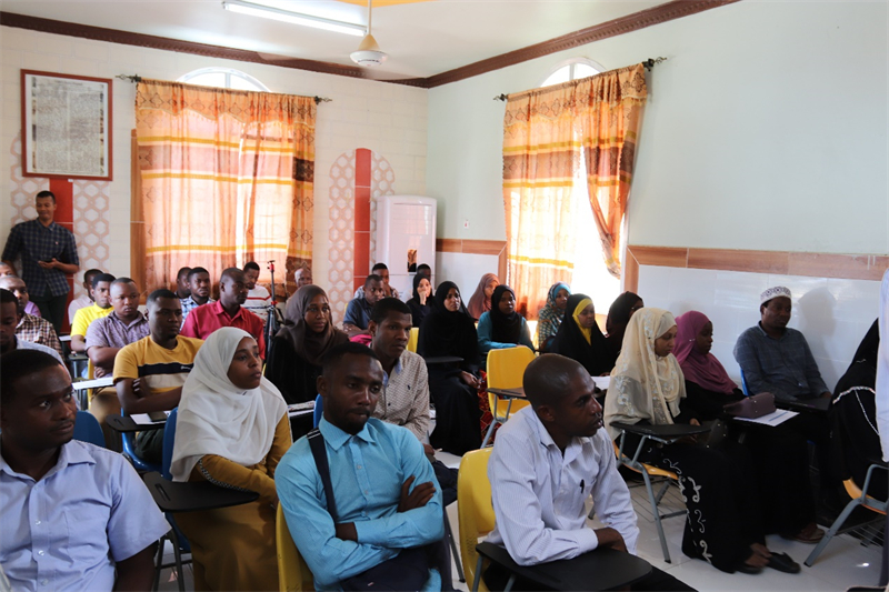 培訓(xùn)現(xiàn)場(chǎng)。專家組供圖