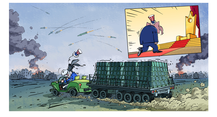 漫畫作者：馬宏亮（人民網(wǎng)版權(quán)圖片，未經(jīng)授權(quán)請勿轉(zhuǎn)載。）