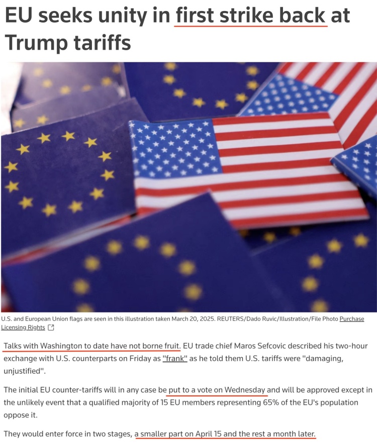 深觀察丨“只要團(tuán)結(jié)，歐盟反制美國的王牌很多”