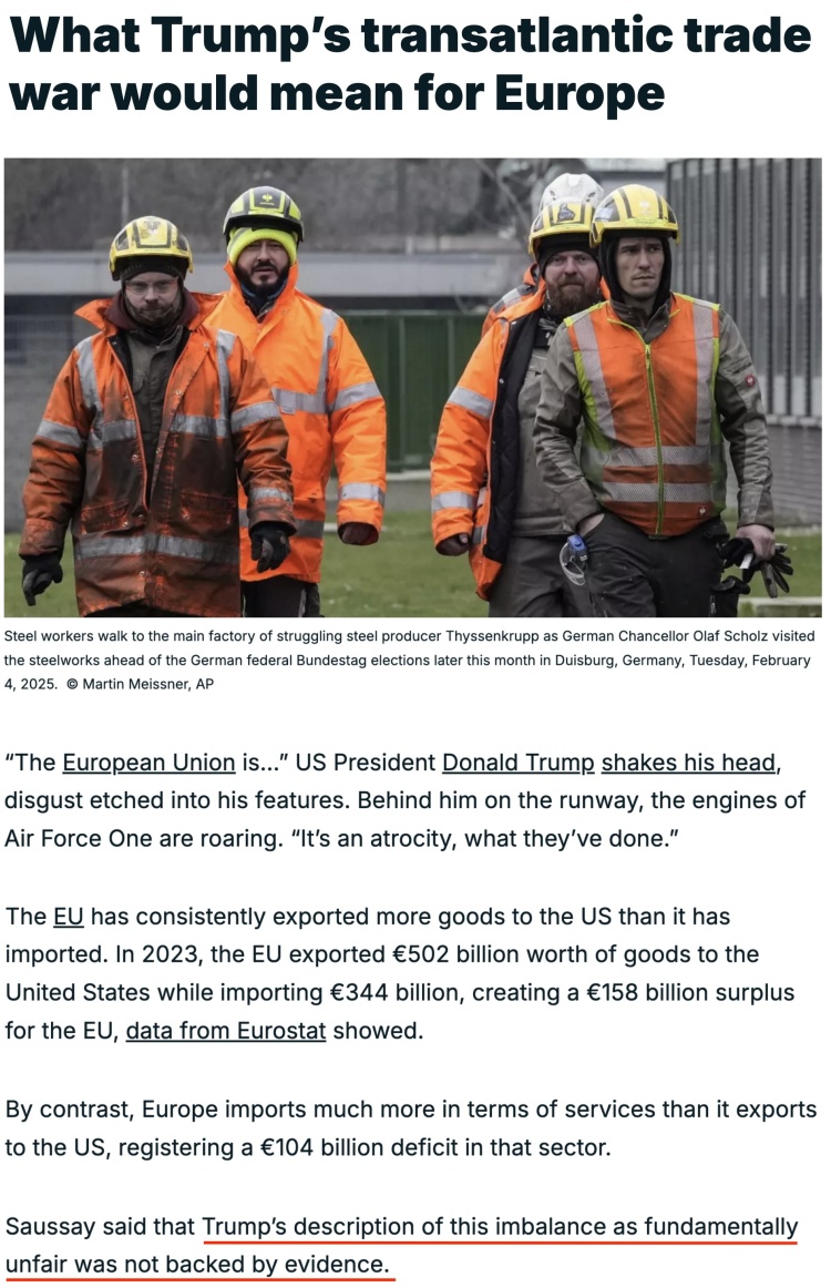 深觀察丨“只要團(tuán)結(jié)，歐盟反制美國的王牌很多”