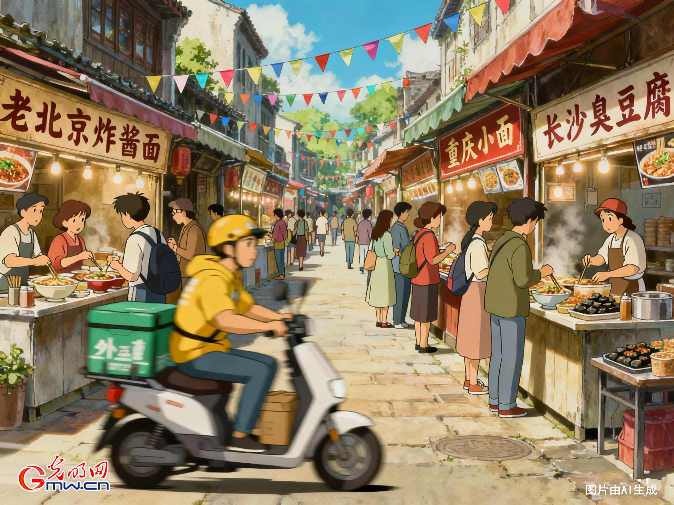 【光明漫評】國慶煙火氣，離不開勞動者的守護