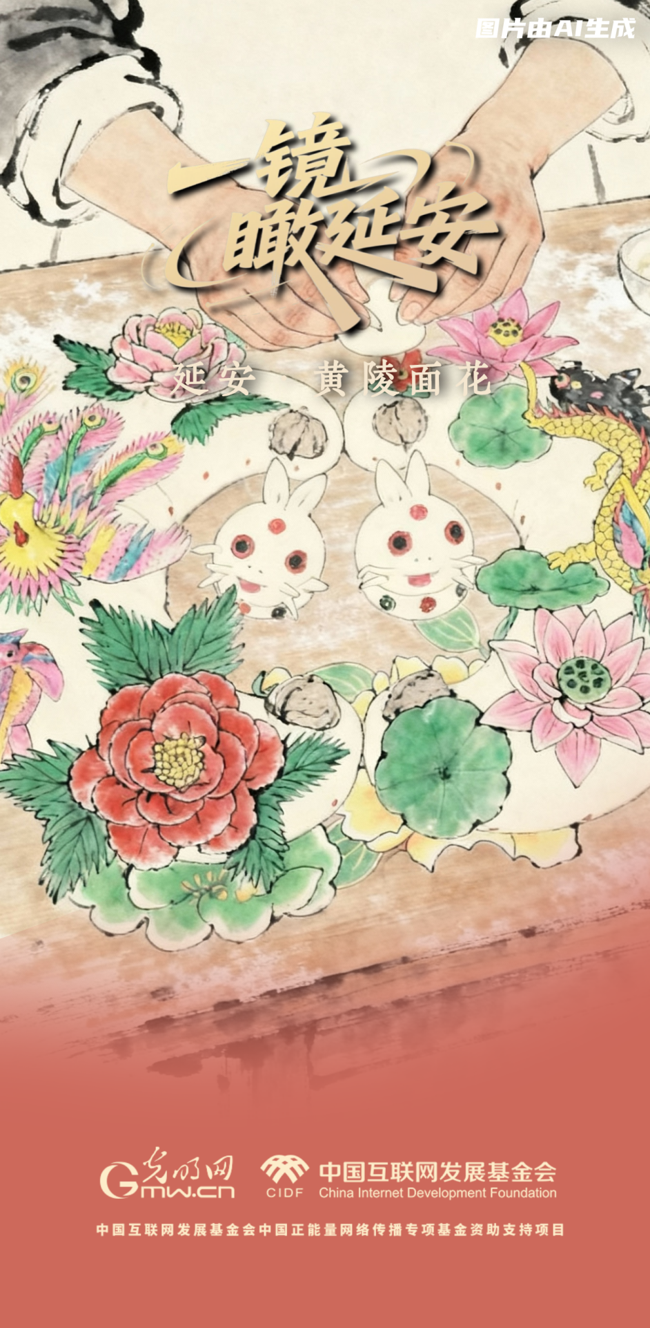 【一鏡瞰延安·AI海報】跟著這些非遺文化，感受老區(qū)風土人情