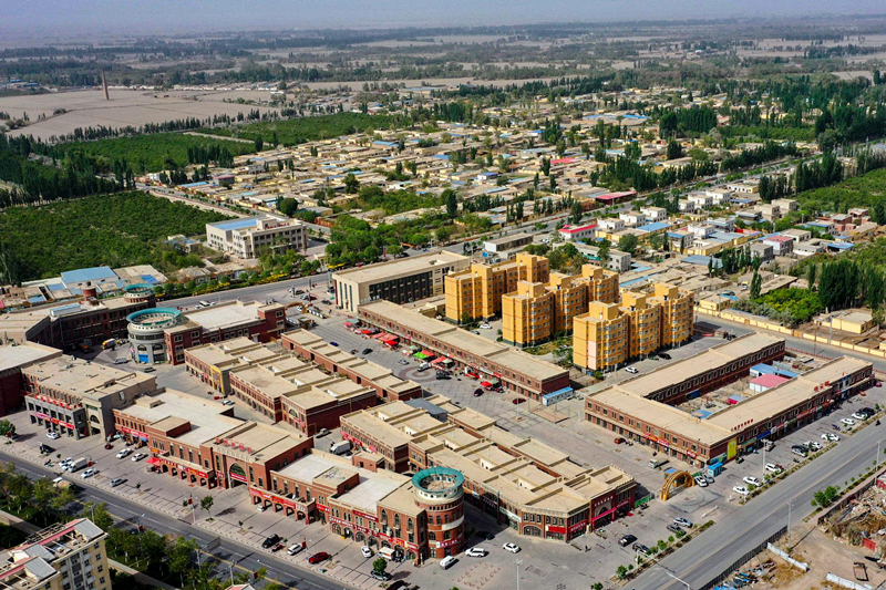 達(dá)西村新貌。