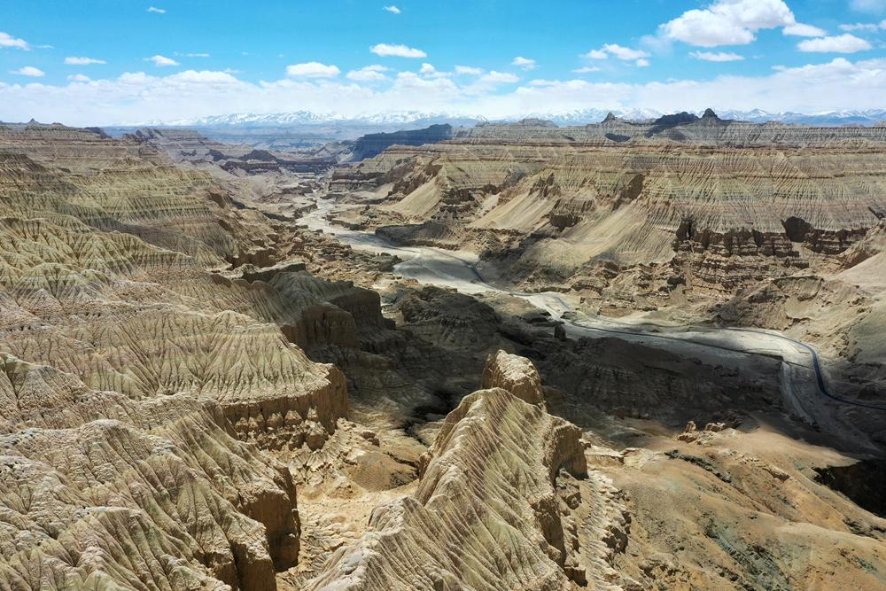 航拍土林。旦真攝