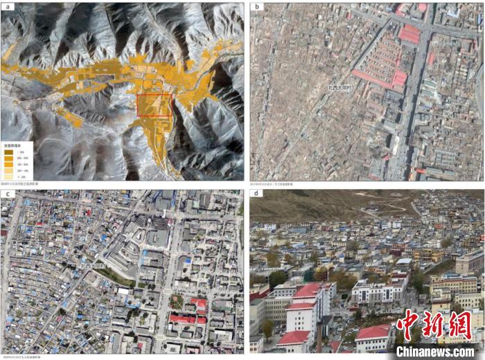 災(zāi)后重建區(qū)群眾住房條件得到根本性改善監(jiān)測(cè)結(jié)果。中科院空天院 供圖