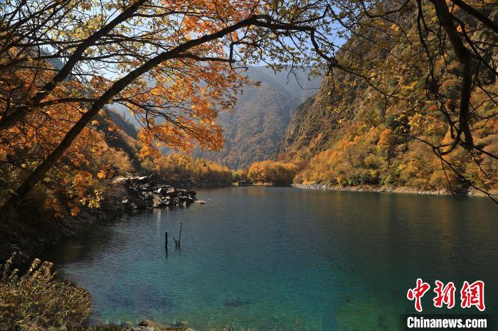 松坪溝風光。　劉通 攝