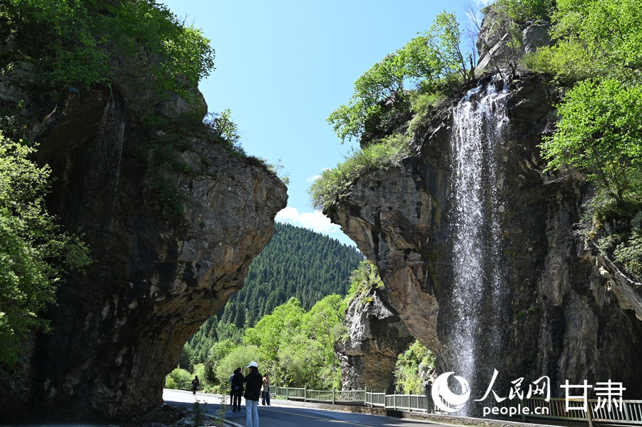 卓尼大峪溝:山雄石奇 水麗林秀【2】
