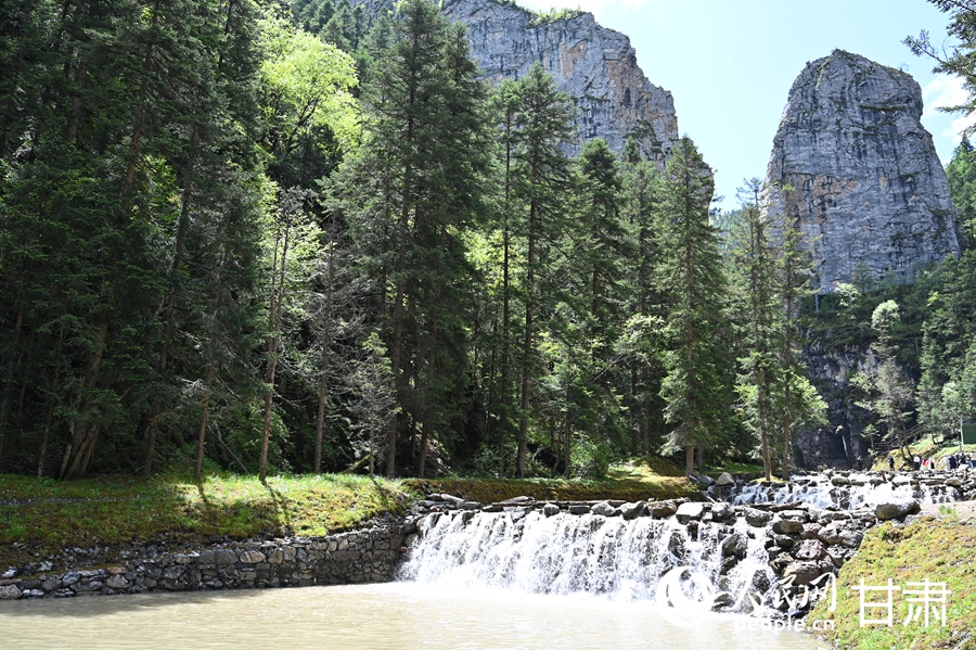 卓尼大峪溝:山雄石奇 水麗林秀【4】