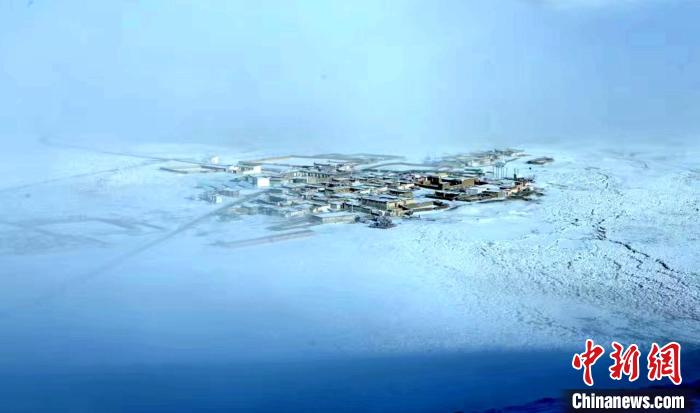 圖為普瑪江塘鄉(xiāng)冬季村景?！±丝ㄗ涌h網(wǎng)信辦供圖