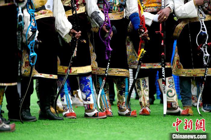 3月28日，參加響箭比賽的選手們?！±盍?攝