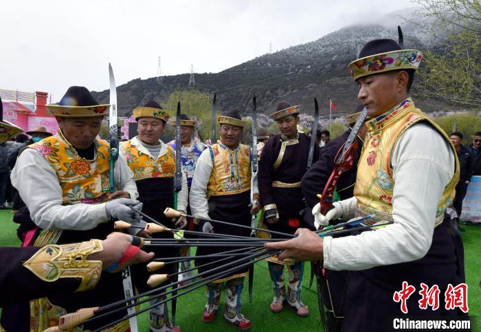 3月28日，參加響箭比賽的選手們?！±盍?攝