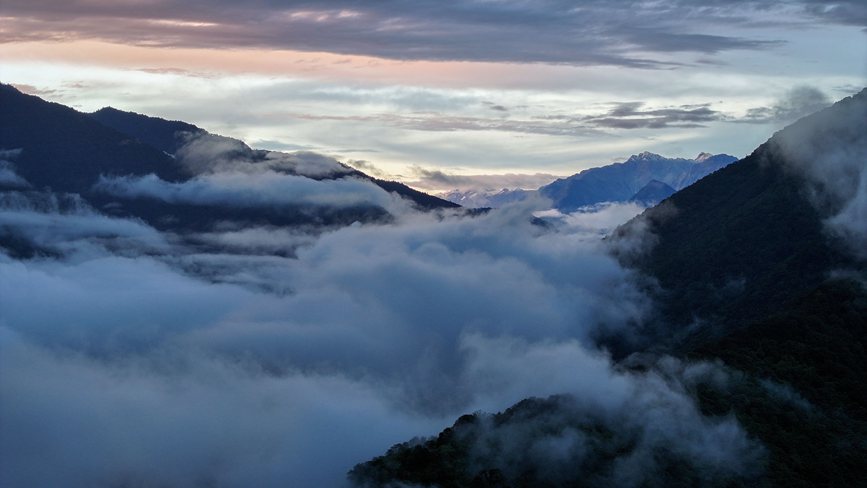 秋日里的墨脫云海。張澤坤攝