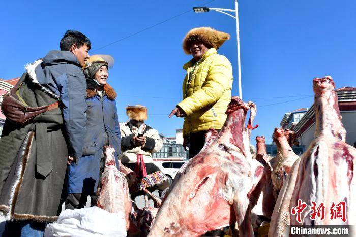 西藏申扎：畜產品展銷會購銷兩旺