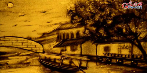 【沙畫】風(fēng)好正揚(yáng)帆，起航新時代