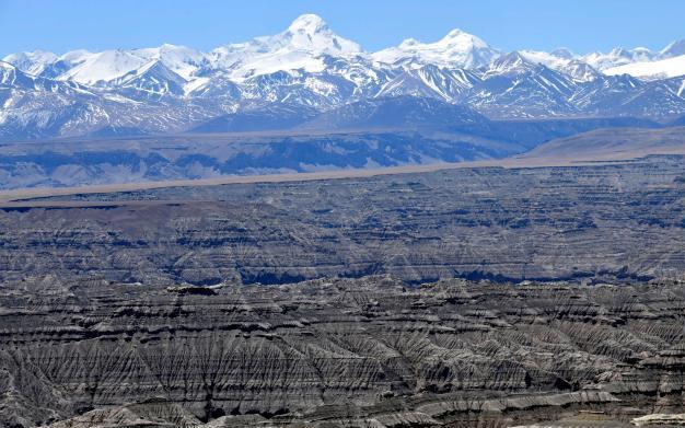 4月5日，西藏阿里札達(dá)土林。　李林 攝