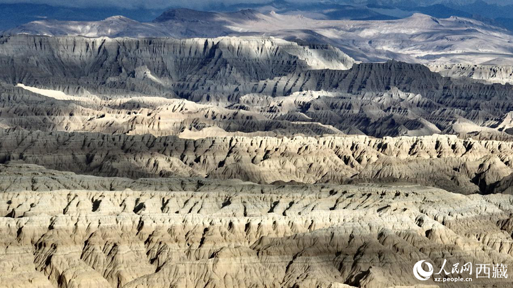 西藏阿里地區(qū)札達土林國家地質(zhì)公園。人民網(wǎng)記者 次仁羅布攝