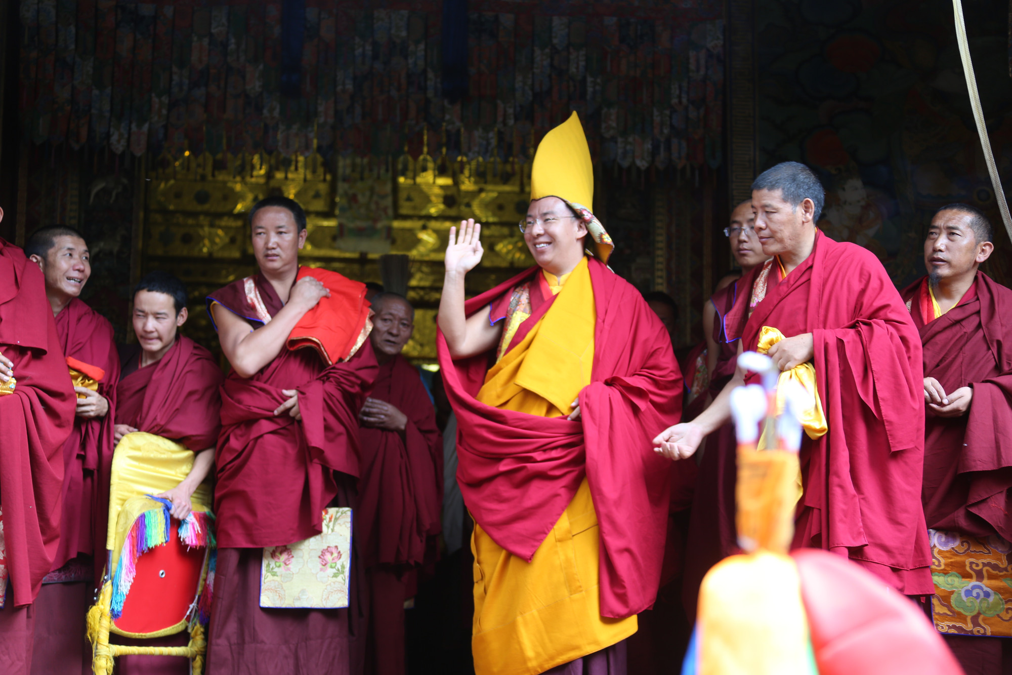 班禪在扎什倫布寺。攝影：王淑 (4).JPG