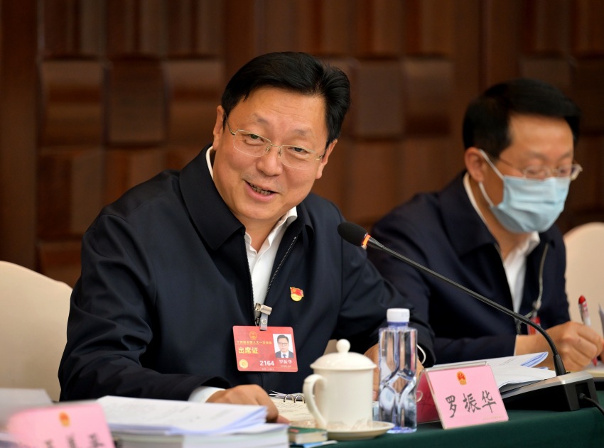 全國人大代表羅振華。